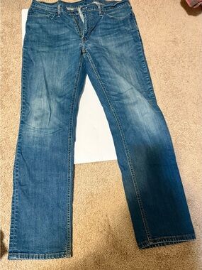 Levi's Men's Bootcut Jeans in Blue Wash